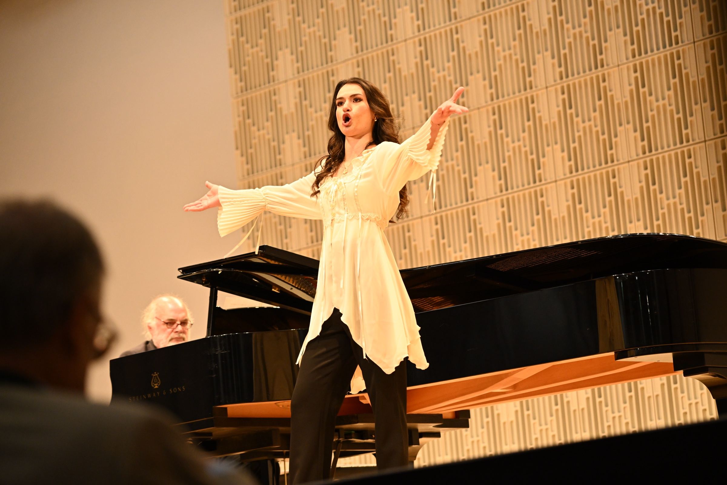 Helena Milošević at the 6th Operetta Competition, Anton Bruckner Privatuniversität Linz 2026 (3/14)